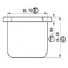 LK-B016-1/T32*20*10磁环隔板(NOPIN)