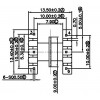 HY-D-100-1/EE-13卧式(3+3PIN)