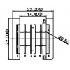 HY-D-140/EE-22卧式(2+2PIN)