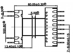 HY-D-098-2/OI-51卧式(4+8PIN)