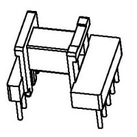 EE1608C/EE16Φ0.8 卧式(5+5)PIN