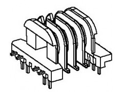 SMD EE1901/EE19卧式四槽(6+4)PIN