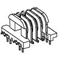 SMD EE1901/EE19卧式四槽(6+4)PIN