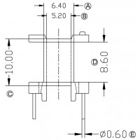 SR-EI-1610/EI-16立式單槽(5+5)PIN
