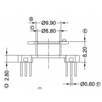 SR-RM-0802/RM-8立式單槽(6+6)PIN