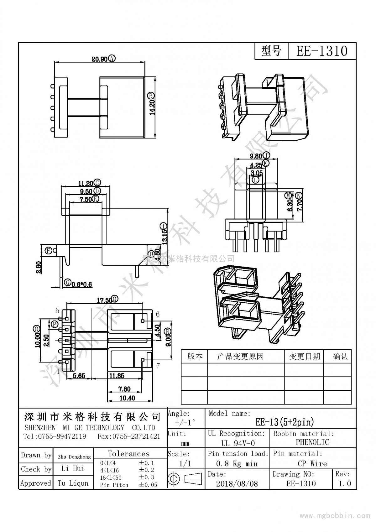 EE-1310-Model