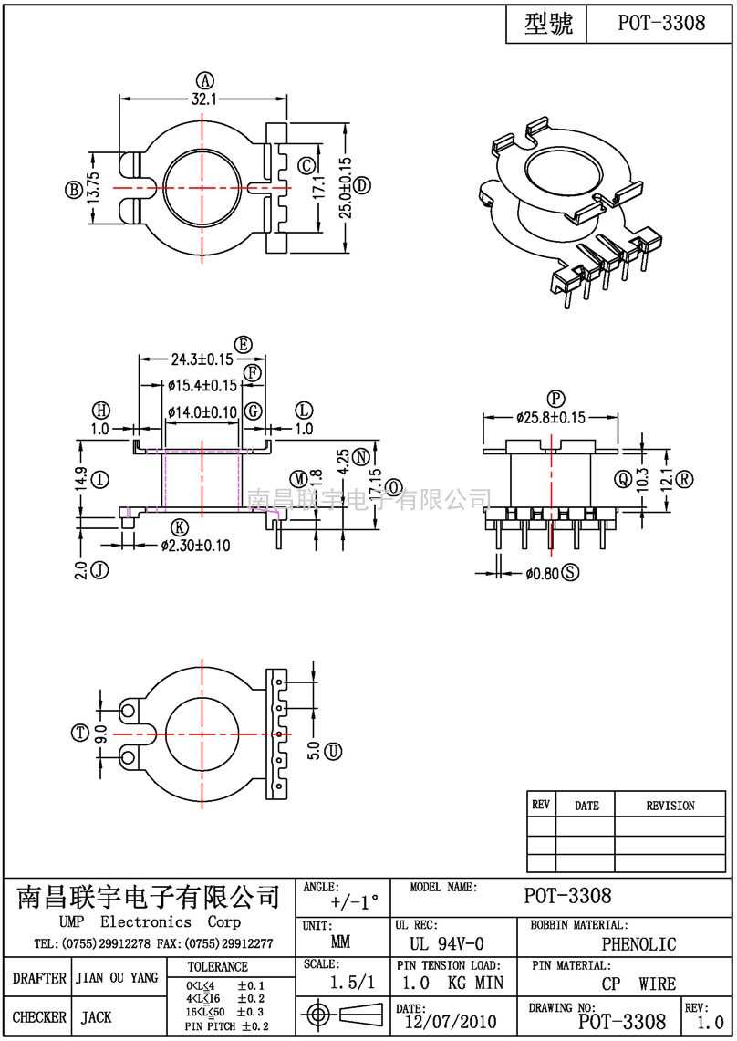 POT-3308