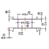 POT-4009/POT-40立式(5+5PIN)