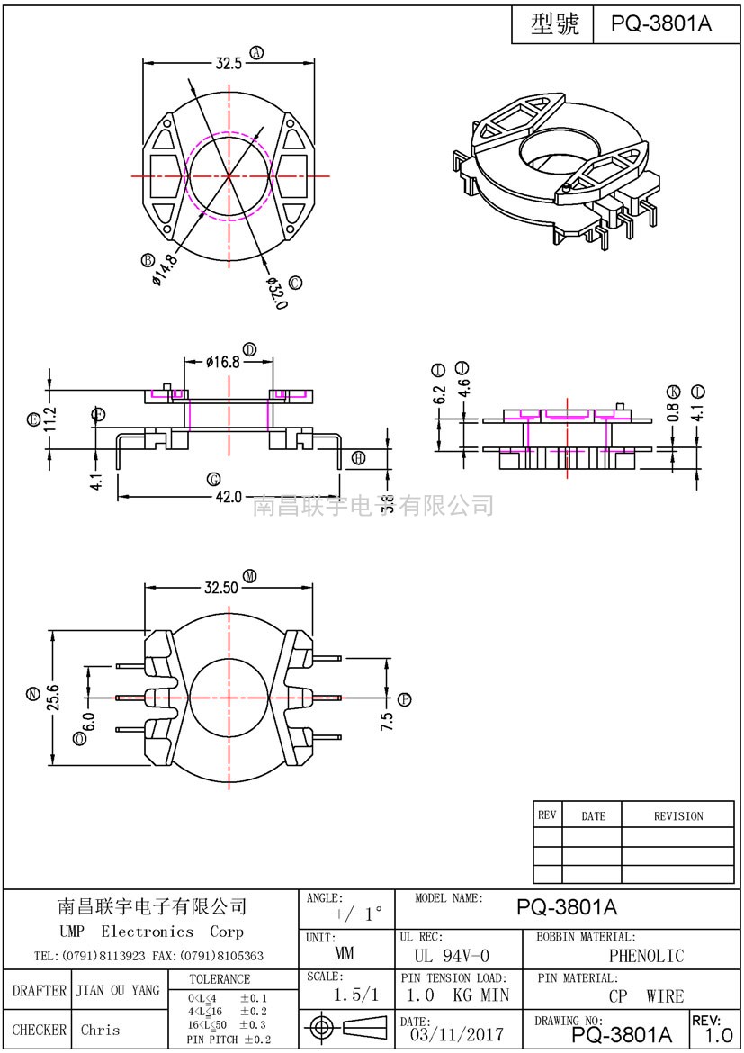 PQ-3801A-Model