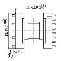 FX-1307-1/EP-13卧式(12PIN)