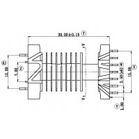 FX-S-1901-1/EEL-19SMD 卧式(8+4P)