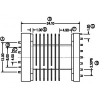 FX-S-2003/EFD-20SMD 卧式平槽(8+6P)