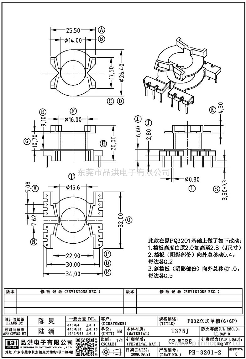 PH-3201-2 PQ32立式单槽(6+6P)