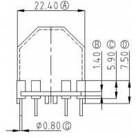 CASE-3009/CASE(4+4PIN)外壳