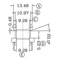 EE-10-1/EE-10立式(4+4PIN)