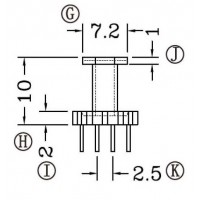 EE-10-2/EE-10立式(4+4PIN)