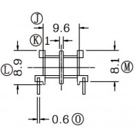 EE-11.8/EE-11.8卧式(2+2PIN)