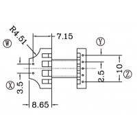 EE-15/EE-15卧式(2+5PIN)