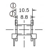 EE-16-1/EE-16卧式(5+5PIN)