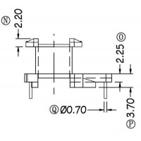 EE-1611/EE-16立式(5+2PIN)