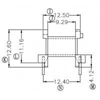 EE-19-1/EE-19卧式(5+5PIN)