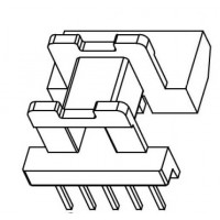 EE-1901-1/EE-19卧式(5+4PIN)