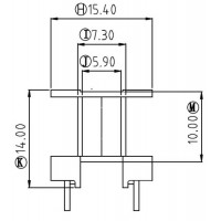 EE-1902/EE-19立式(3+3PIN)