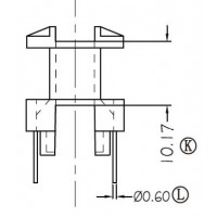 EE-2218/EE-22立式(9+9PIN)