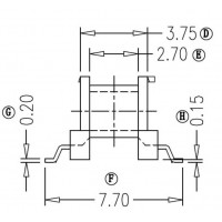 EE-501/EE-5EE-5.0卧式单槽(3+3P)海鸥脚