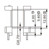 El-2504/El-25立式(4+4PIN)