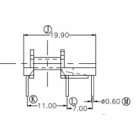 EPC-13/EPC-13卧式单边加宽(4+4PIN)