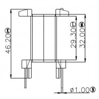 ER-4301/ER-43立式(7+7PIN)