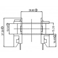 ETD-3901/ETD-39卧式(8+8PIN)