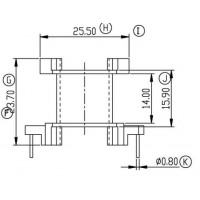 PQ-3225-1/PQ-32立式(6+6PIN)