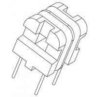 UU-9.8-4/UU-9.8卧式双槽(2+2PIN)