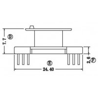 HR-RM8-02/RM8立式(6+6PIN)