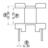 HR-EI19-02/EI19立式(3+3PIN)