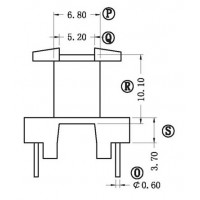 HR-EI16-01/EI16立式(4+6PIN)