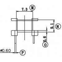 HR-EI13-03/EI13立式(5+5PIN)