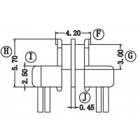 HR-EE5.0-01/EE5.0卧式(2+2PIN)