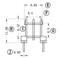 HR-EE10-01/EE10卧式(2+2PIN)