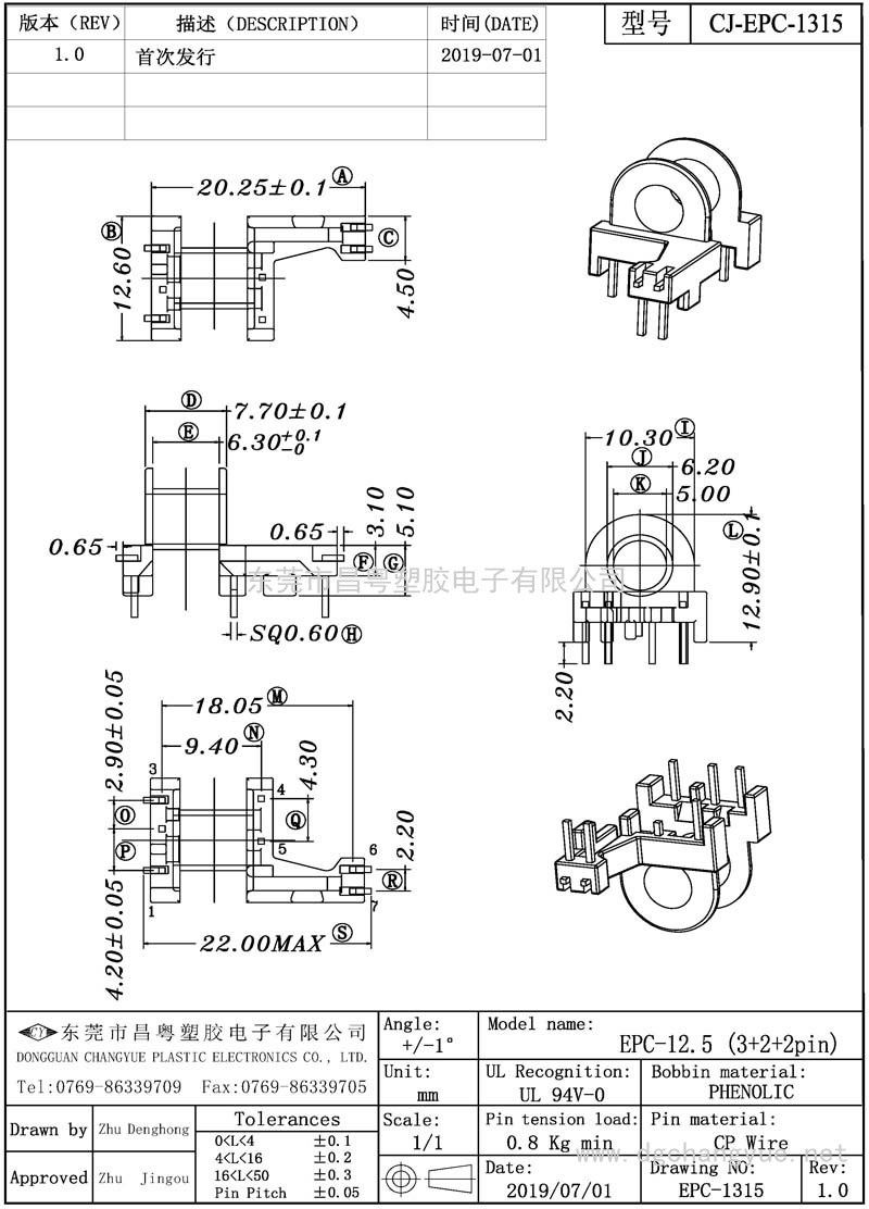 CJ-1315 EPC12.5卧式(3+2+2)