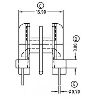 UU-1052/UU-10立式(2+2PIN)