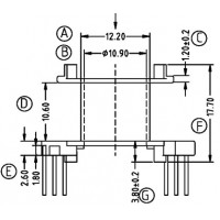 RM-1002-1/RM-10立式(6+6PIN)