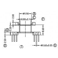 RM-0803-1/RM-08立式(6+6PIN)