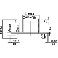 POT-4013/POT-40立式(7+7PIN)