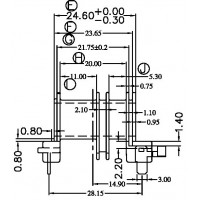 ER-2831/ER-28卧式(5PIN+端子)