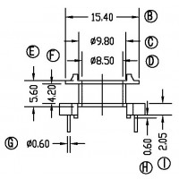 ER-2501/ER-25立式(5+5PIN)