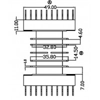 EPC-5003-2/EPC-50卧式(10+10PIN)