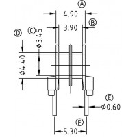 EP-7-1/EP-7卧式(3+3PIN)